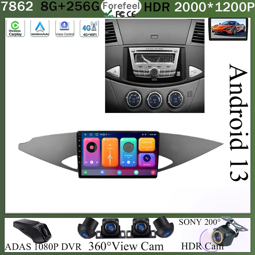 Multimedia Video For Mitsubishi Zinger 2005 - 2014 5G WIFI Player GPS Navigation Android 13 Auto WIFI HDR Screen No 2din dvd
Multimedia Video For Mitsubishi Zinger 2005 - 2014 5G WIFI Player GPS Navigation Android 13 Auto WIFI HDR Screen No 2din dvd