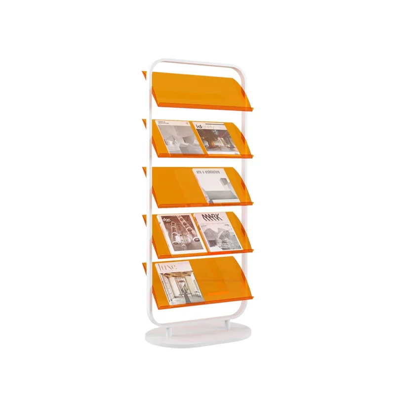 Acrylic books and magazines shelf floor-to-ceiling simple creative bookshelf display shelf
Acrylic books and magazines shelf floor-to-ceiling simple creative bookshelf display shelf