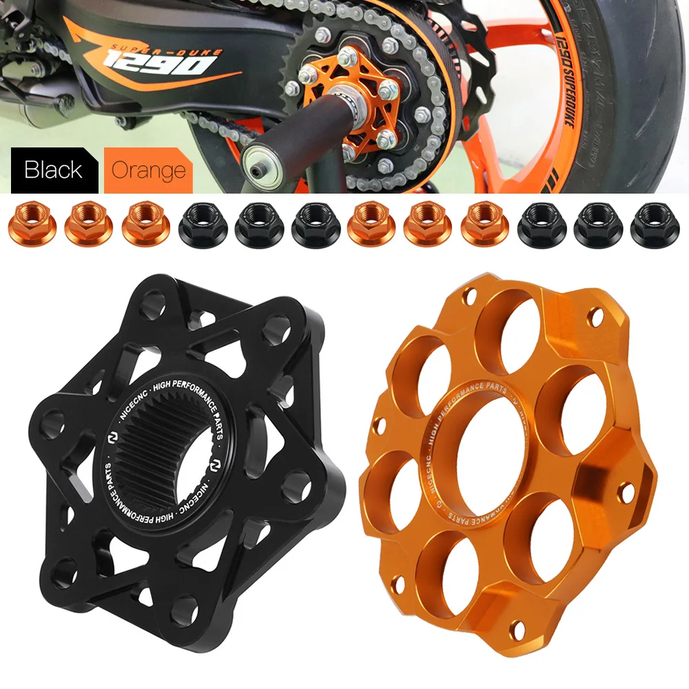 Motorcycle Drive Flange Hub Cover Sprocket Carrier Sprocket Nuts for KTM 1290 Super Duke R 1290 Super Duke GT 2014-2022 2023
Motorcycle Drive Flange Hub Cover Sprocket Carrier Sprocket Nuts for KTM 1290 Super Duke R 1290 Super Duke GT 2014-2022 2023