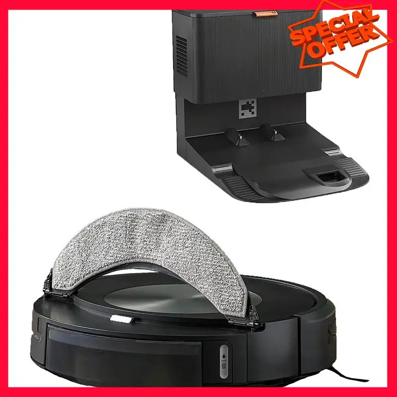-ESTR 8 шт. сменные подушечки для швабры для Irobot Roomba Combo J7 J7 + робот-пылесос, аксессуары, детали
-ESTR 8 шт. сменные подушечки для швабры для Irobot Roomba Combo J7 J7 + робот-пылесос, аксессуары, детали