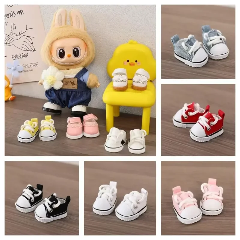 (Only shoes)For LABUBU 17cm Cotton Dolls Shoes Toys Casual Sports Shoes Dolls Accessories for labubu outfits
(Only shoes)For LABUBU 17cm Cotton Dolls Shoes Toys Casual Sports Shoes Dolls Accessories for labubu outfits