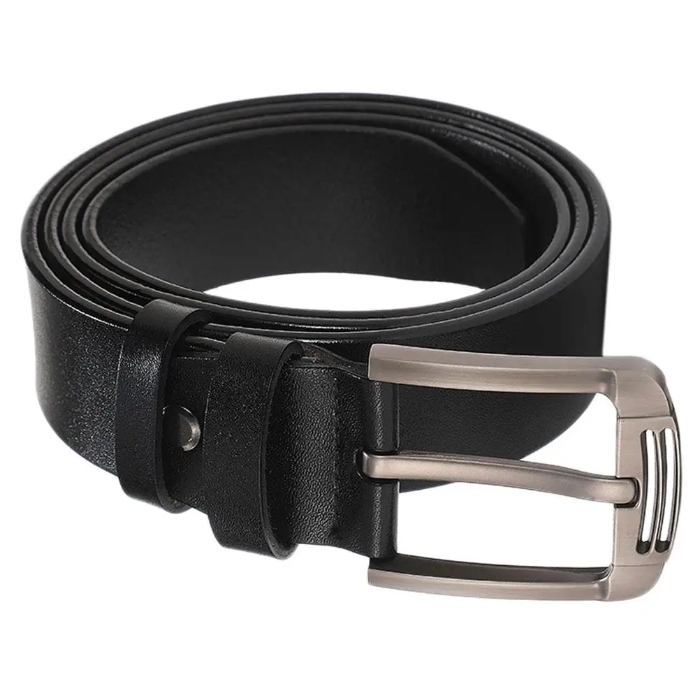 Leather Belt Men Premium Quality Adjustable Length Black Stylish Casual Belts For Male Friends Long Use Cowhide Pin Buckle Pants
Leather Belt Men Premium Quality Adjustable Length Black Stylish Casual Belts For Male Friends Long Use Cowhide Pin Buckle Pants
