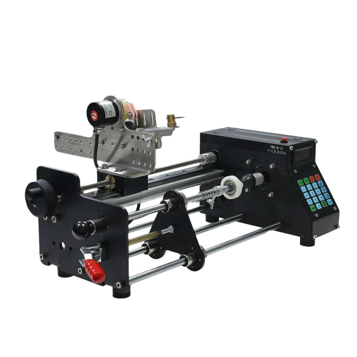 PWD-M-15 Automatic Wire Roller Rewinder Tube Wire Spool CNC Air Core Coil Winding Machine with Motor Used Cable Bobbin Wire Reel
PWD-M-15 Automatic Wire Roller Rewinder Tube Wire Spool CNC Air Core Coil Winding Machine with Motor Used Cable Bobbin Wire Reel
