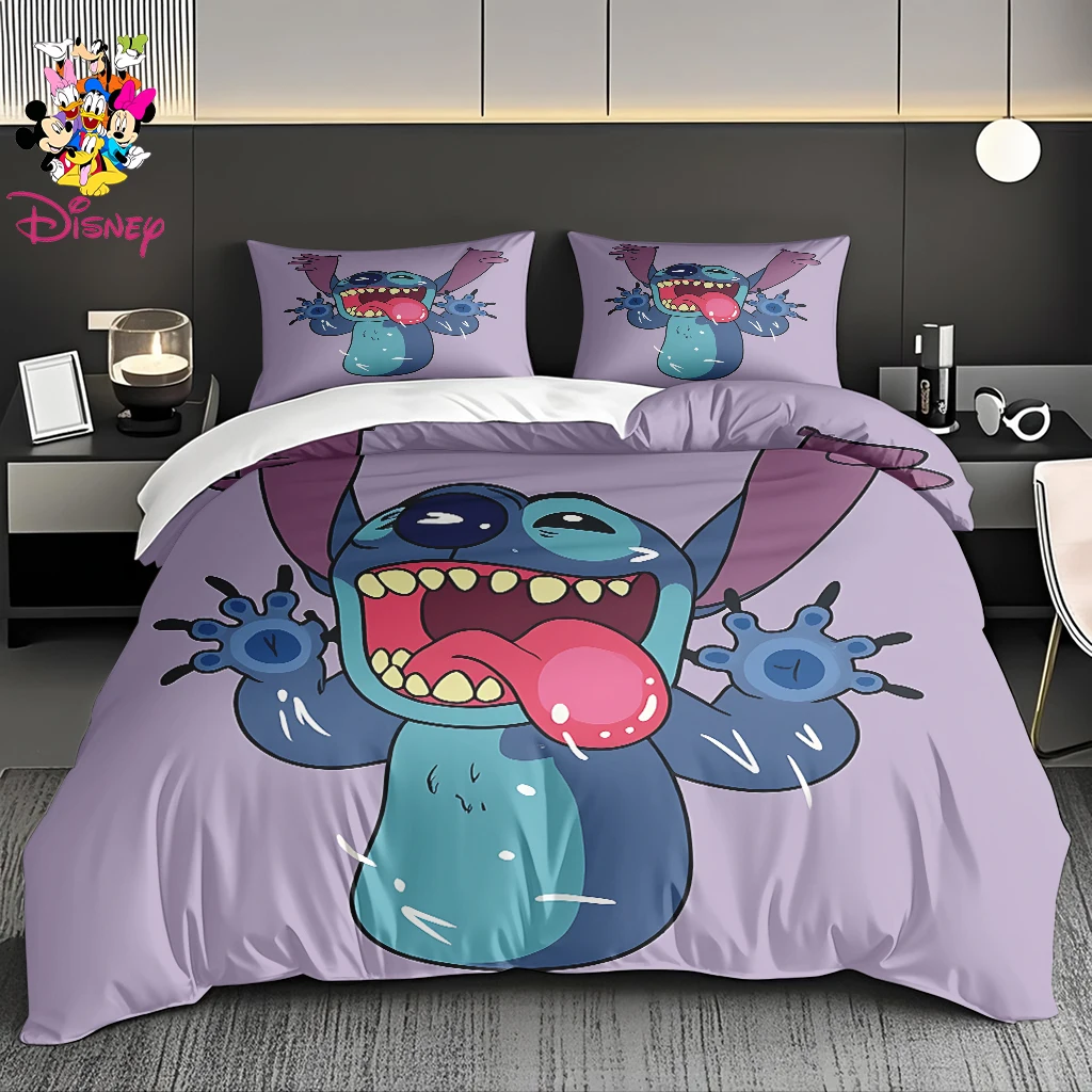 Комплект пододеяльников Disney Stitch из 2/3 предметов без наполнителя, модный и удобный, идеально подходит для семейных спален и гостевых комнат
Комплект пододеяльников Disney Stitch из 2/3 предметов без наполнителя, модный и удобный, идеально подходит для семейных спален и гостевых комнат
