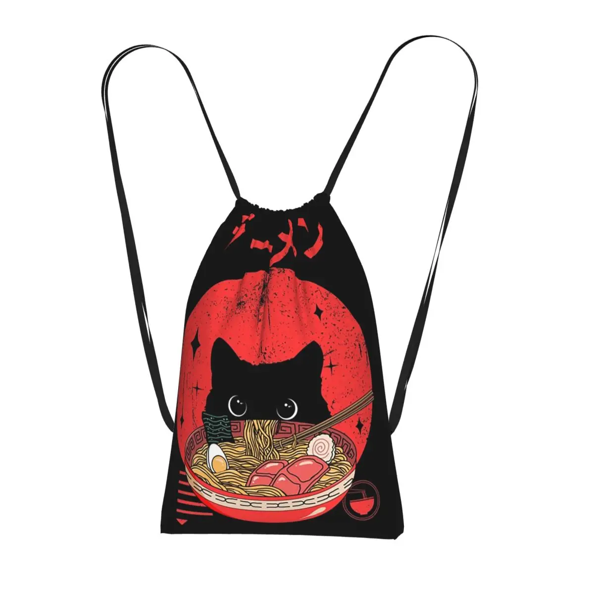 An Adorable Cat Relishing A Bowl Of Ramen Backpacks Multi-function Drawstring Bags Storage Bag Book Bags for Man Woman School
An Adorable Cat Relishing A Bowl Of Ramen Backpacks Multi-function Drawstring Bags Storage Bag Book Bags for Man Woman School