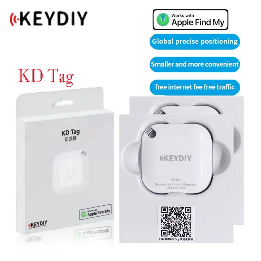 1/4pcs KEYDIY KD Tag Positioner Anti-Lost Alarm Wireless Bluetooth Tracker Anti-loss Device Tracker for Dog Cat Pet Key for IOS
1/4pcs KEYDIY KD Tag Positioner Anti-Lost Alarm Wireless Bluetooth Tracker Anti-loss Device Tracker for Dog Cat Pet Key for IOS