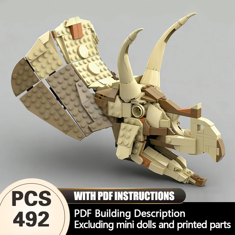 Creators Animal Series Model MOC Building Bricks Triceratops Modular Technology Gifts Holiday Assemble Children Toys Suit
Creators Animal Series Model MOC Building Bricks Triceratops Modular Technology Gifts Holiday Assemble Children Toys Suit