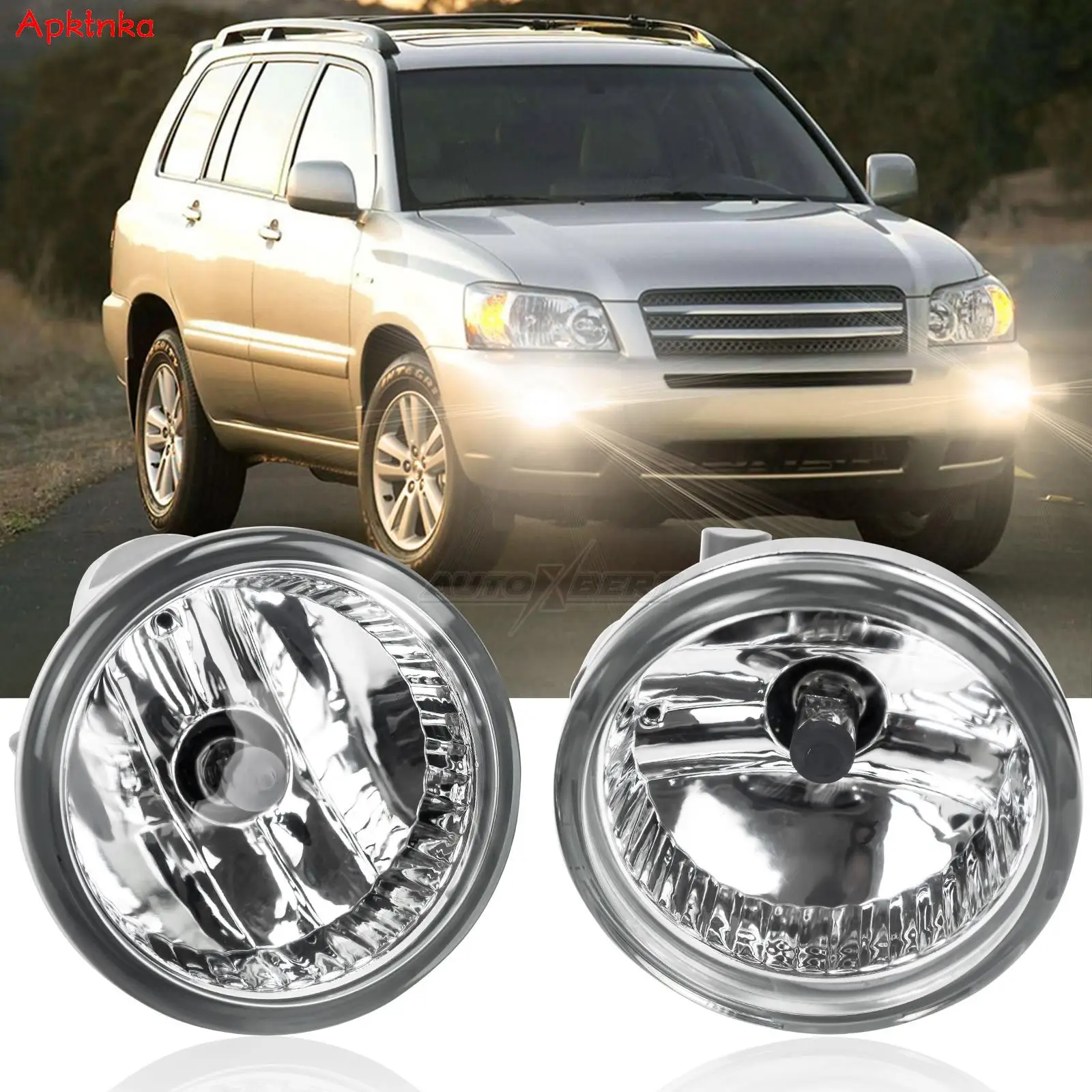 2x Fog Light Bumper Spot Driving Fog Lamp Assembly 9006 For Toyota Prius 20 XW20 2004 2005 2006 2007 2008 2009 Highlander 04-07
2x Fog Light Bumper Spot Driving Fog Lamp Assembly 9006 For Toyota Prius 20 XW20 2004 2005 2006 2007 2008 2009 Highlander 04-07