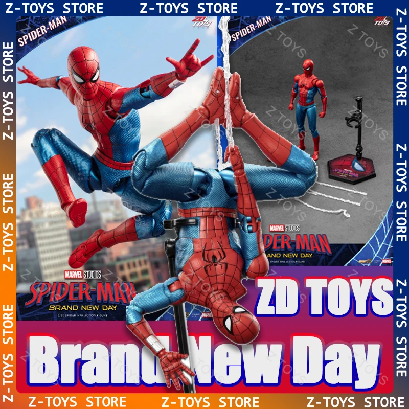 In Stock ZD Toys Spider-Man Brand New Day 1/10 Action Figure 18cm Peter Parker Articulated Collectible Model Toys
In Stock ZD Toys Spider-Man Brand New Day 1/10 Action Figure 18cm Peter Parker Articulated Collectible Model Toys