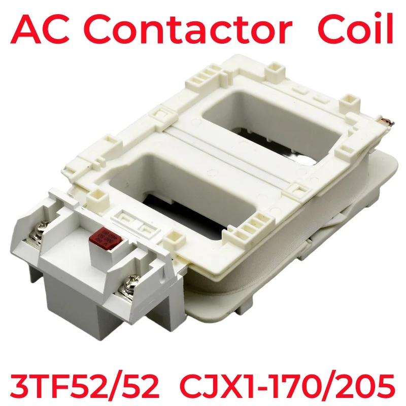 AC Contactor Coil For 3TF52 3TF53 CJX1-170/22 CJX1-205 220V 380V 110V Contactor Voltage Control Coil 3TY7520-0AF0 3TY7530-0AF0 
AC Contactor Coil For 3TF52 3TF53 CJX1-170/22 CJX1-205 220V 380V 110V Contactor Voltage Control Coil 3TY7520-0AF0 3TY7530-0AF0