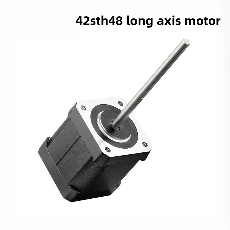 K3 Premium 4248 motor 80mm long shaft 17HS19 stepper motor 2A 0.59Nm(Send one meter of noodles) 3D printer DIY accessories
K3 Premium 4248 motor 80mm long shaft 17HS19 stepper motor 2A 0.59Nm(Send one meter of noodles) 3D printer DIY accessories