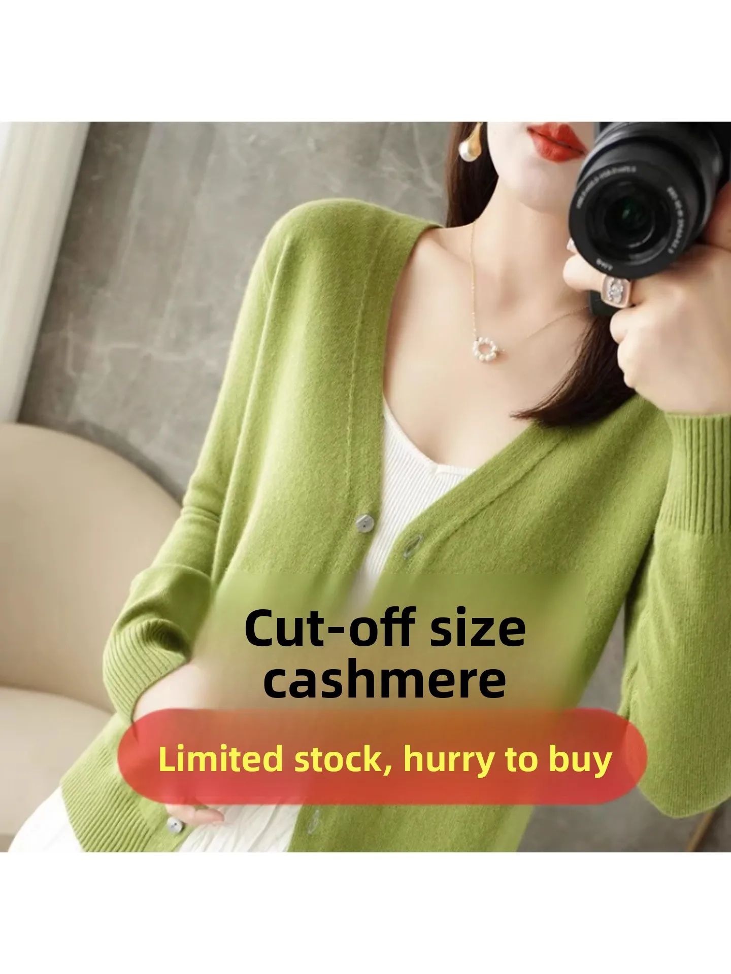 Fashionable V-Neck Open Cardigan Women's Outerwear Pure Color Large Size Knitted Sweater Base Layer Casual Loose Fit Knitwear
Fashionable V-Neck Open Cardigan Women's Outerwear Pure Color Large Size Knitted Sweater Base Layer Casual Loose Fit Knitwear