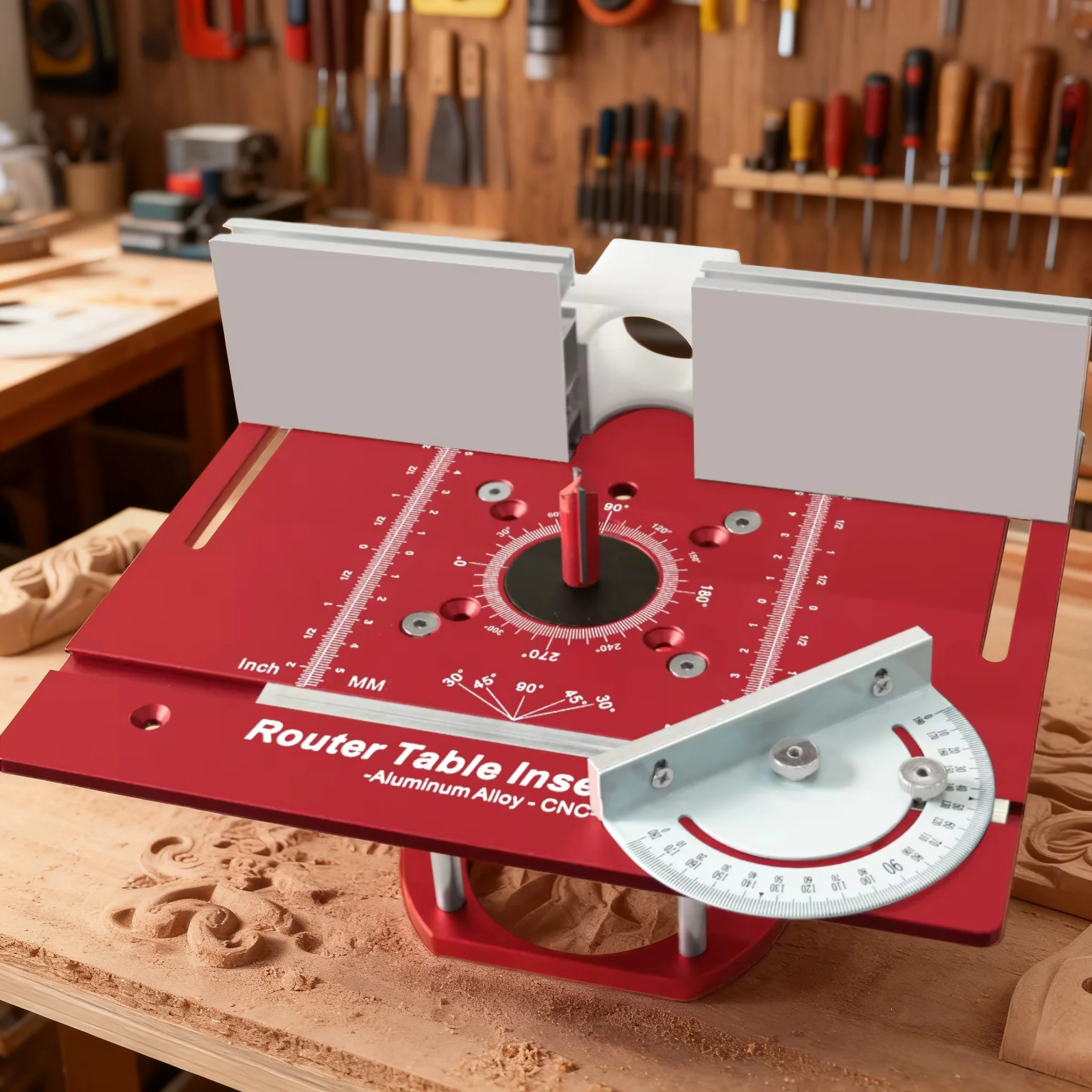 New Router Table Insert Plate Set, Router Lifts for Router Table Insert Plate for Woodworking Slotting Trimming Chamfering Table
New Router Table Insert Plate Set, Router Lifts for Router Table Insert Plate for Woodworking Slotting Trimming Chamfering Table