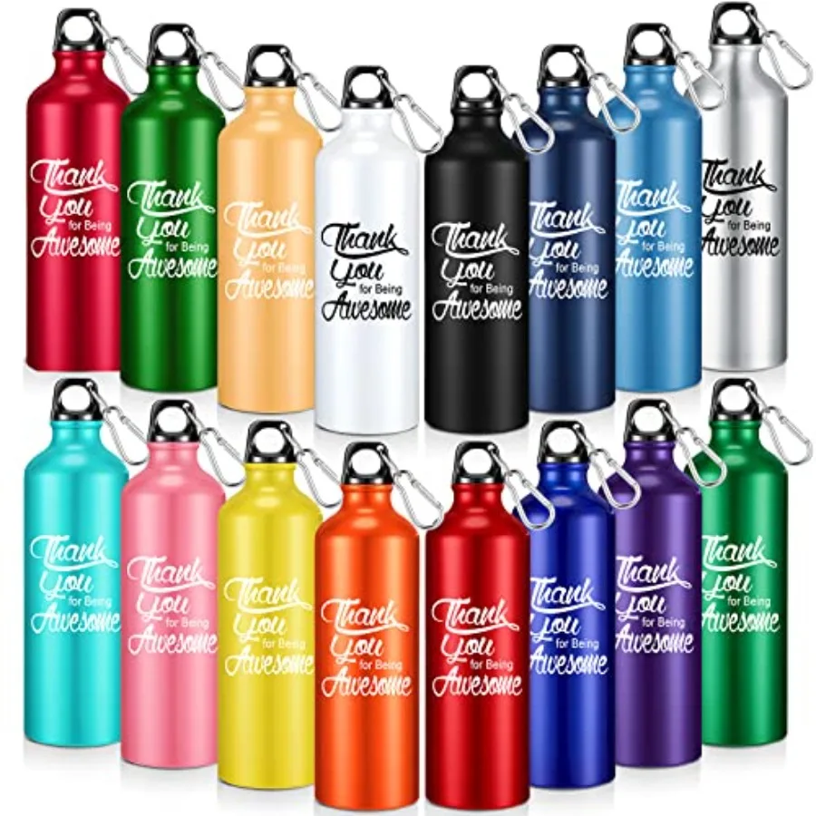 16 Pcs Employee Appreciation Gift 24oz Aluminum Thank You Sport Bottle with Twist Cap Hook Thank You for Being Awesome Gift for
16 Pcs Employee Appreciation Gift 24oz Aluminum Thank You Sport Bottle with Twist Cap Hook Thank You for Being Awesome Gift for