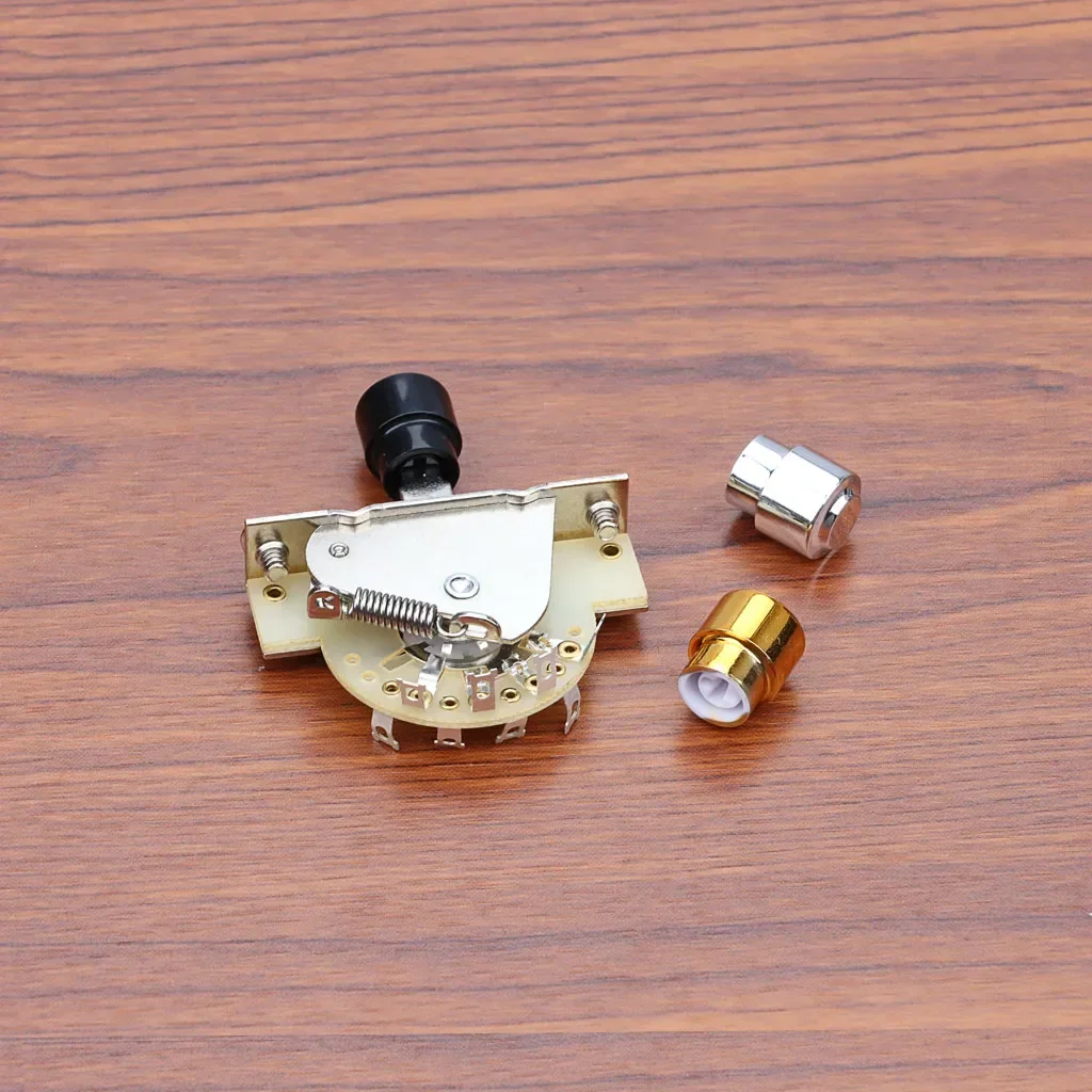 1pcs 5-Way Guitar Pickup Selector Blade Switch with 3pcs Tip for Electric Guitar Parts & Accessories
1pcs 5-Way Guitar Pickup Selector Blade Switch with 3pcs Tip for Electric Guitar Parts & Accessories