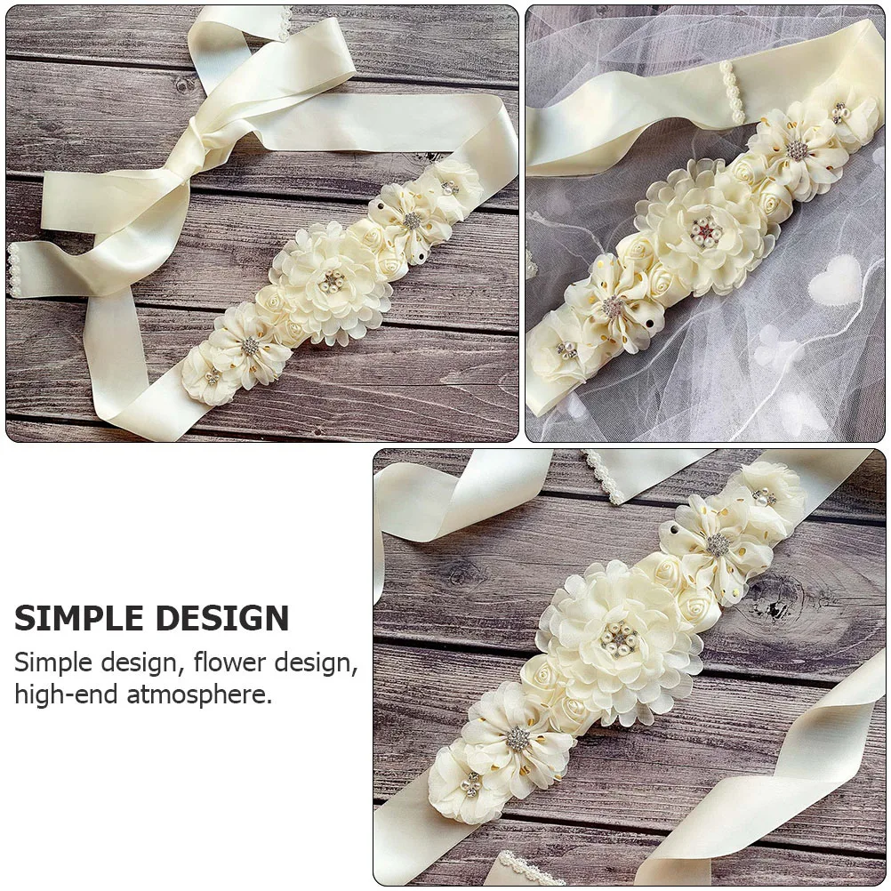 Rhinestone Pearl Ribbon Belt for Women Dress Accessory Wedding Party Bridesmaid Rose Flower Comfort Lightweight
Rhinestone Pearl Ribbon Belt for Women Dress Accessory Wedding Party Bridesmaid Rose Flower Comfort Lightweight
