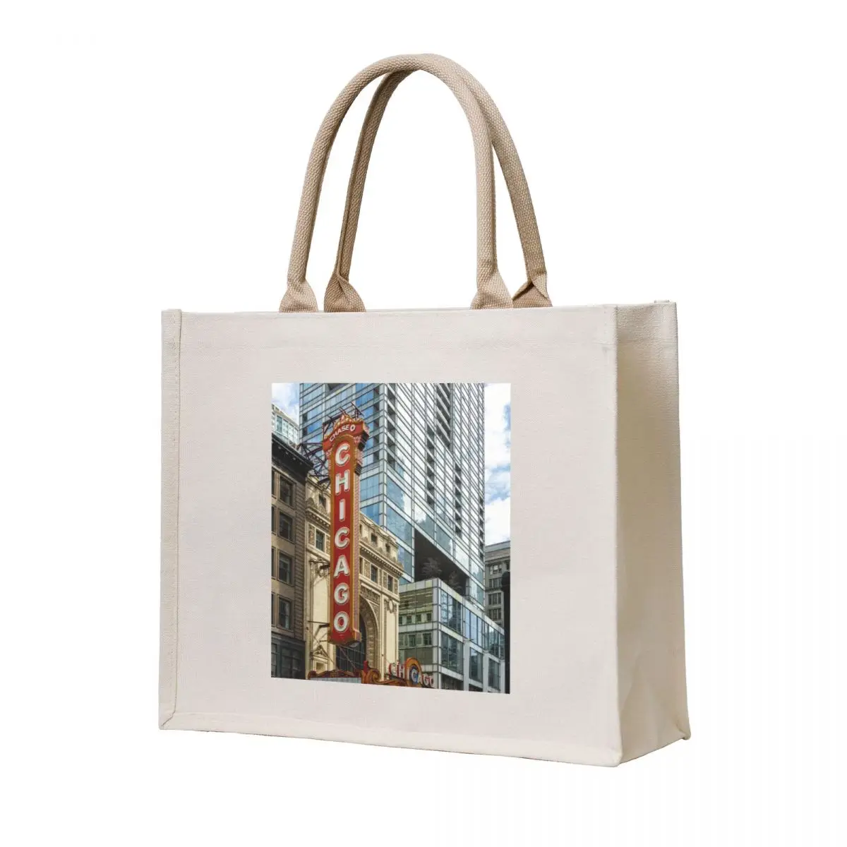 Chicago Theater Tote Bag Cloth bag Customizable tote bag Reusable bags supermarket folding 
Chicago Theater Tote Bag Cloth bag Customizable tote bag Reusable bags supermarket folding