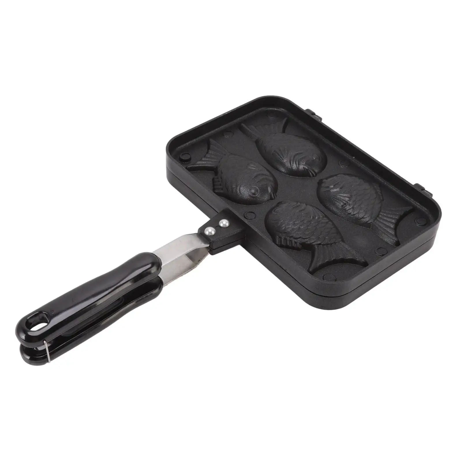 Non-Stick Taiyaki Cake Maker - Double Baking Pan for Fish-Shaped Waffles & Treats - Easy Bakeware
Non-Stick Taiyaki Cake Maker - Double Baking Pan for Fish-Shaped Waffles & Treats - Easy Bakeware