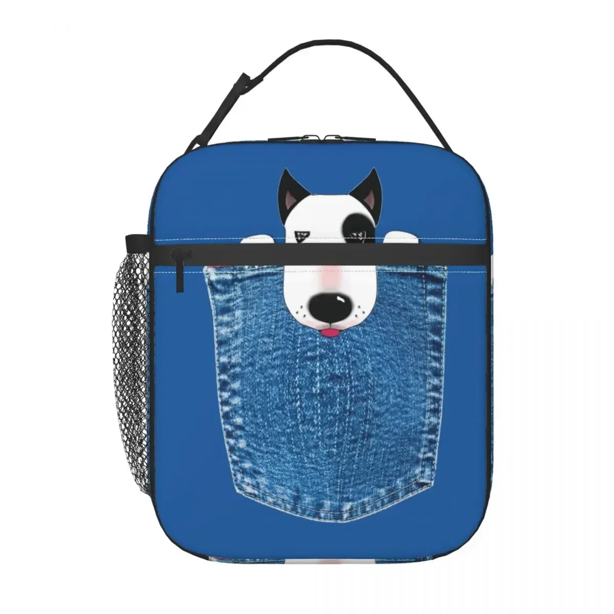 Funny Pocket Rocket Bull Terrier Dog Portable Lunch Box Pet Lover Thermal Cooler Food Insulated Lunch Bag School Student
Funny Pocket Rocket Bull Terrier Dog Portable Lunch Box Pet Lover Thermal Cooler Food Insulated Lunch Bag School Student