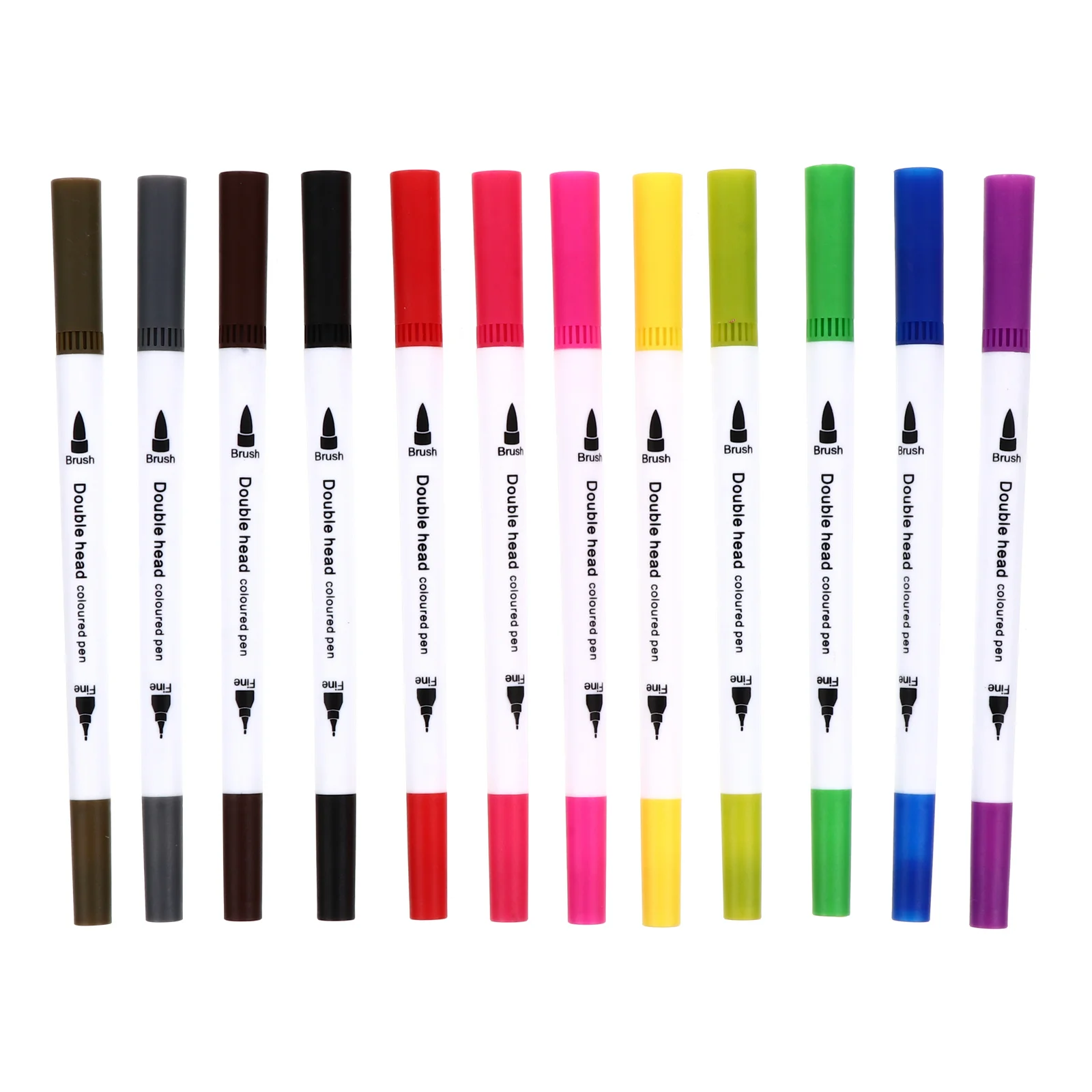 1Set 12 Colors Pen Paint Pens Double Head Colored Pen Safe Healthy Environmentally Friendly Creative Art Projects
1Set 12 Colors Pen Paint Pens Double Head Colored Pen Safe Healthy Environmentally Friendly Creative Art Projects