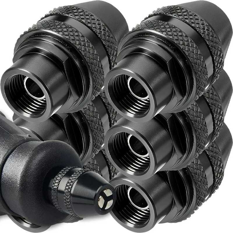 1/10x Keyless Rotary Tool Chuck Quick Change Keyless Drill Chuck Replacement Metal 3-Jaw Adapter Clamping Tools Accessories
1/10x Keyless Rotary Tool Chuck Quick Change Keyless Drill Chuck Replacement Metal 3-Jaw Adapter Clamping Tools Accessories