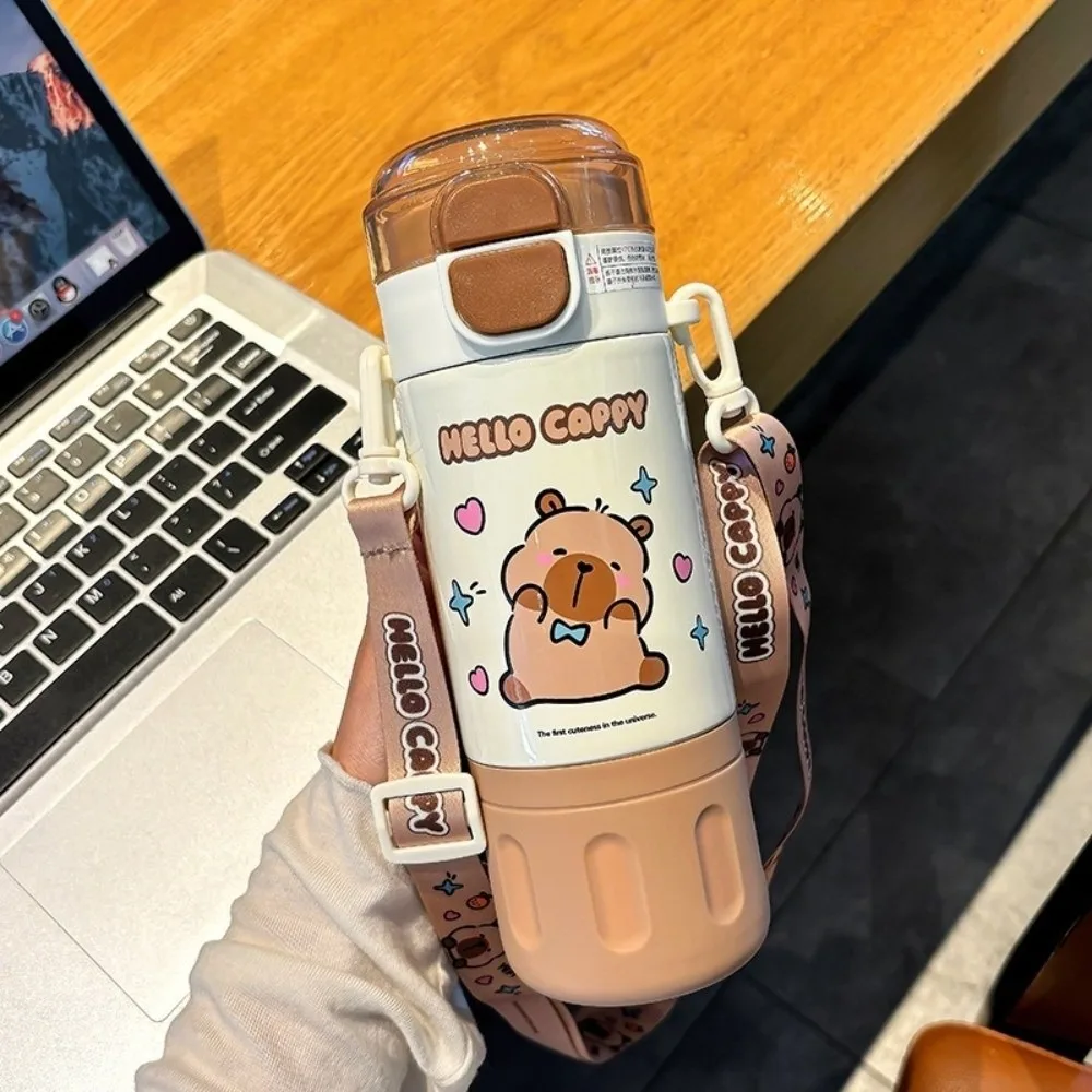 Capybara Student Thermos With 316 stainless 480ML Vacuum Cup Insulation Or Cooling High-Capacity Thermal Water Bottle Gift
Capybara Student Thermos With 316 stainless 480ML Vacuum Cup Insulation Or Cooling High-Capacity Thermal Water Bottle Gift