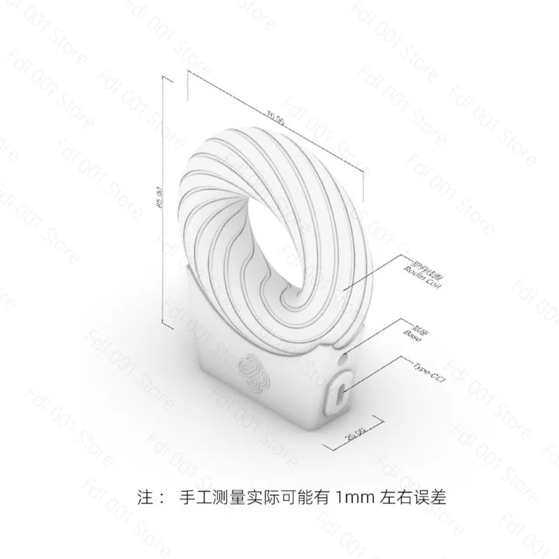Rodan Coil Vortex Field Energy Sleep Adjustable Generator Health Conditioning Coil Winding Coil
Rodan Coil Vortex Field Energy Sleep Adjustable Generator Health Conditioning Coil Winding Coil