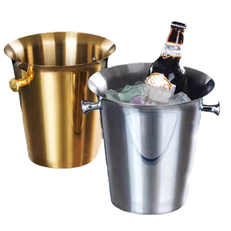 2L/4L European Style Stainless Steel Ice Bucket Wine Champagne Wine Chiller Wine Bottle Cooler Beer Chiller Ice Barrel Barware
2L/4L European Style Stainless Steel Ice Bucket Wine Champagne Wine Chiller Wine Bottle Cooler Beer Chiller Ice Barrel Barware