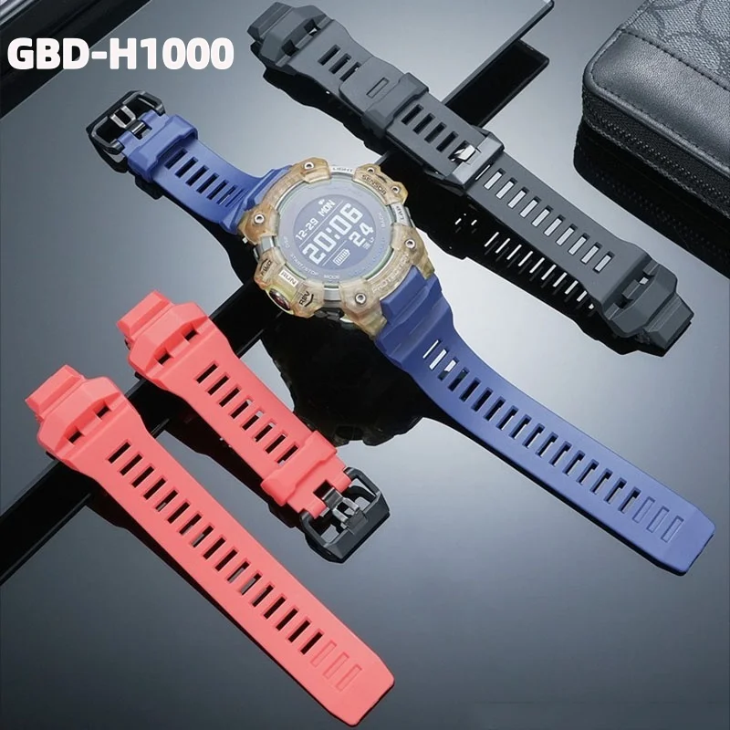 For Casio G-SHOCK Series Rubber Watchband 3475 Cat Man GBD-H1000 GBDH1000 Replacement Silicone Sports Watch Strap with Tools
For Casio G-SHOCK Series Rubber Watchband 3475 Cat Man GBD-H1000 GBDH1000 Replacement Silicone Sports Watch Strap with Tools