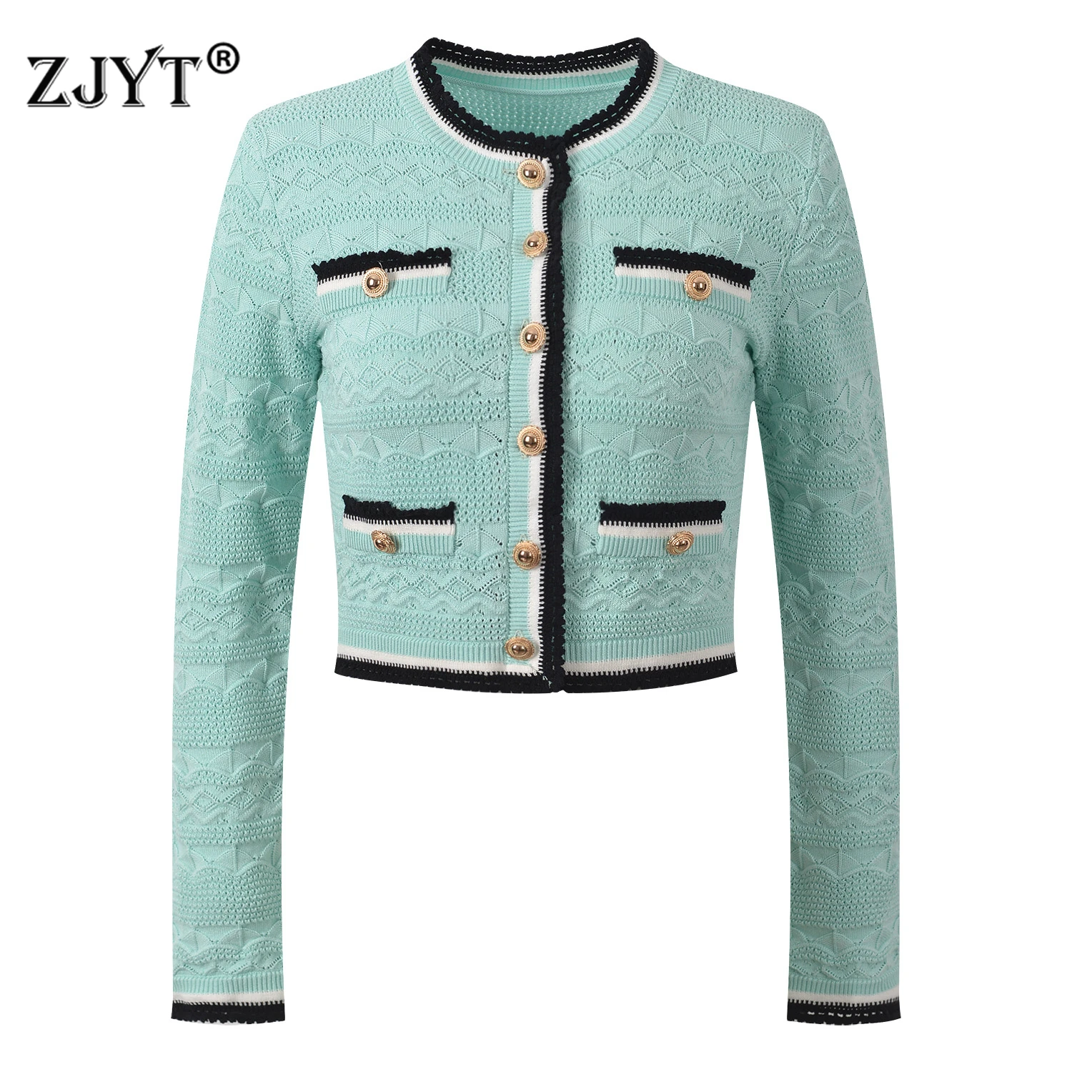 ZJYT Autumn New Women's Cardigan Sweaters Long Sleeve Knitted Tops 2026 Designer Fashion Green Jumper Mini Skirts Sweet Party
ZJYT Autumn New Women's Cardigan Sweaters Long Sleeve Knitted Tops 2026 Designer Fashion Green Jumper Mini Skirts Sweet Party