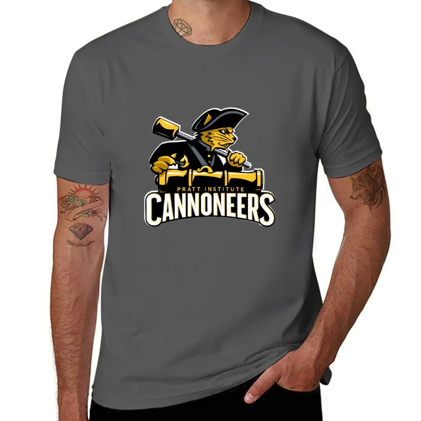 Cannoneers,Pratt Institute, merch T-Shirt t shirt man plain man t shirts for men casual men t shirt cotton 100% T-Shirt 
Cannoneers,Pratt Institute, merch T-Shirt t shirt man plain man t shirts for men casual men t shirt cotton 100% T-Shirt