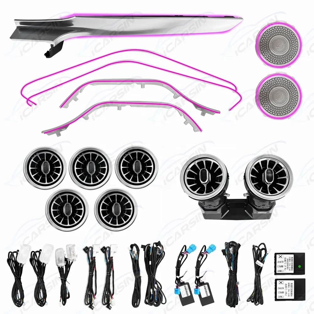 ICarsin C43 C63 64 Colors Ambient Light Upgrade for Mercedes-Benz C-Class Coupe C205 C300 Two Door Interior Accessories
ICarsin C43 C63 64 Colors Ambient Light Upgrade for Mercedes-Benz C-Class Coupe C205 C300 Two Door Interior Accessories