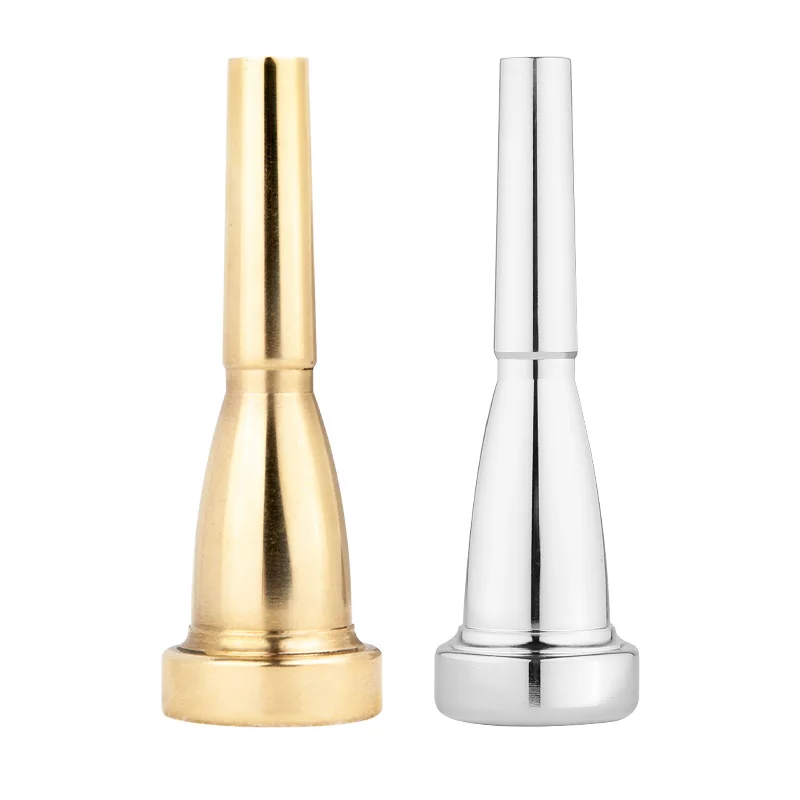 6 pcs Gold-Plated 7C Trumpet for Student Band Musical Instrument Accessory, Bullet-Shaped Universal Labor-Saving Mouthpiece
6 pcs Gold-Plated 7C Trumpet for Student Band Musical Instrument Accessory, Bullet-Shaped Universal Labor-Saving Mouthpiece