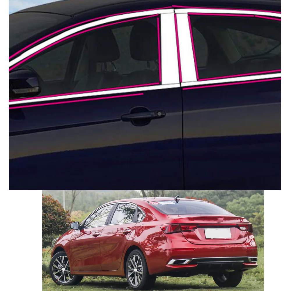 For KIA K3 2019 2020 2021 Car Sticker Garnish Pillar Window Middle Strip Trim Frame Hoods Parts
For KIA K3 2019 2020 2021 Car Sticker Garnish Pillar Window Middle Strip Trim Frame Hoods Parts