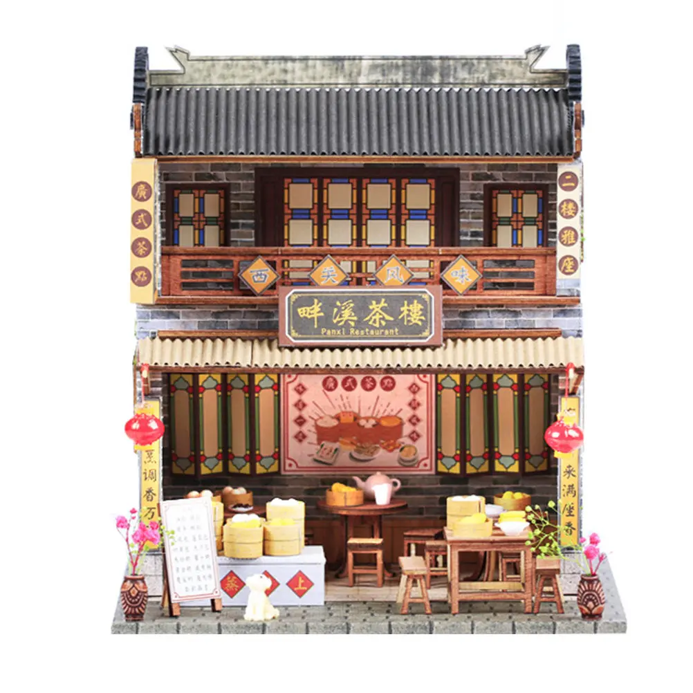 1Pcs Chinese Style House DIY Assembling Hand Painted Adornment Home Garden Desktop Decoration Exquisite Environmental Friendly
1Pcs Chinese Style House DIY Assembling Hand Painted Adornment Home Garden Desktop Decoration Exquisite Environmental Friendly