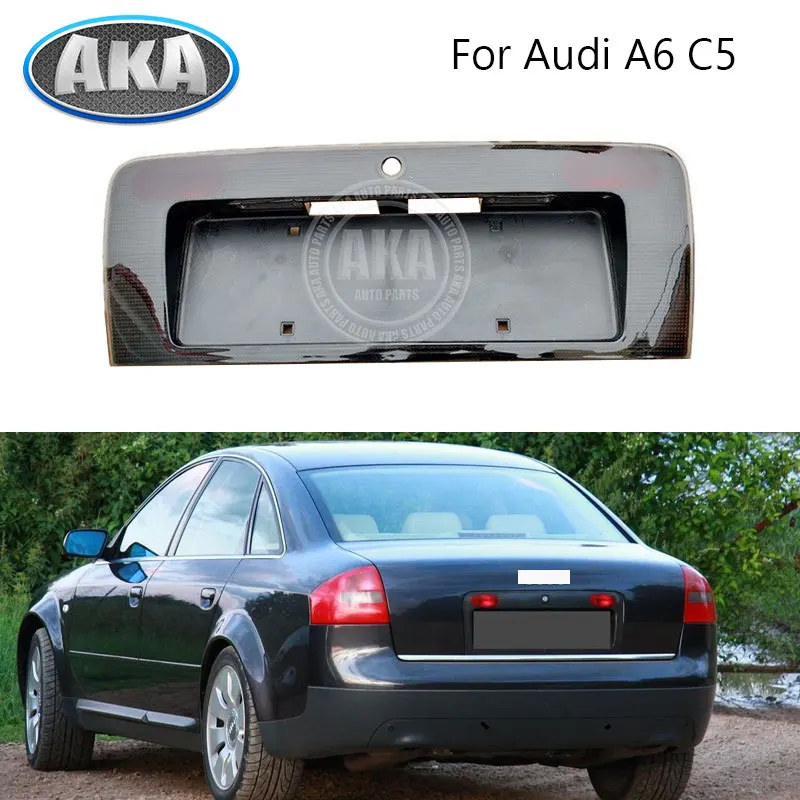 Для Audi A6 C5 1998-2004: Задняя рамка-держатель для подсветки номерного знака, аксессуар для автомобиля
Для Audi A6 C5 1998-2004: Задняя рамка-держатель для подсветки номерного знака, аксессуар для автомобиля