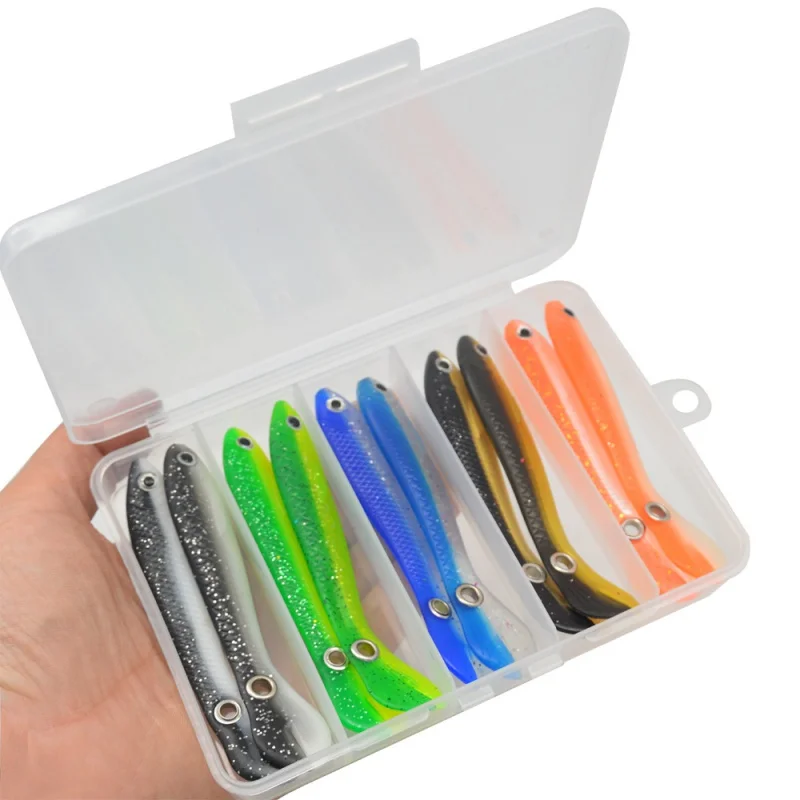 Simulation Loach 10 PCs 6G Lure Soft Soft Single Tail Soft Worm Fake Fishing Bait
Simulation Loach 10 PCs 6G Lure Soft Soft Single Tail Soft Worm Fake Fishing Bait