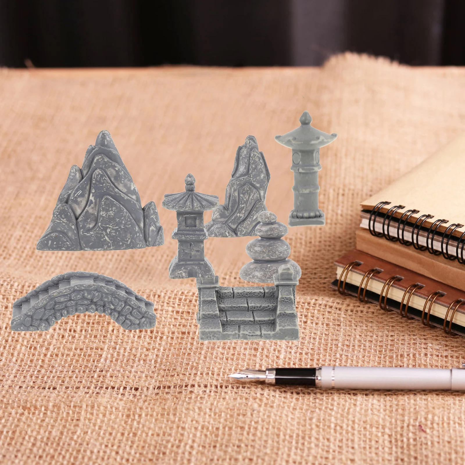15 Mini Model Resin Fake Tower Home Decor Rockery Zen Garden Ornaments Microlandscape Adornment Sand Table
15 Mini Model Resin Fake Tower Home Decor Rockery Zen Garden Ornaments Microlandscape Adornment Sand Table