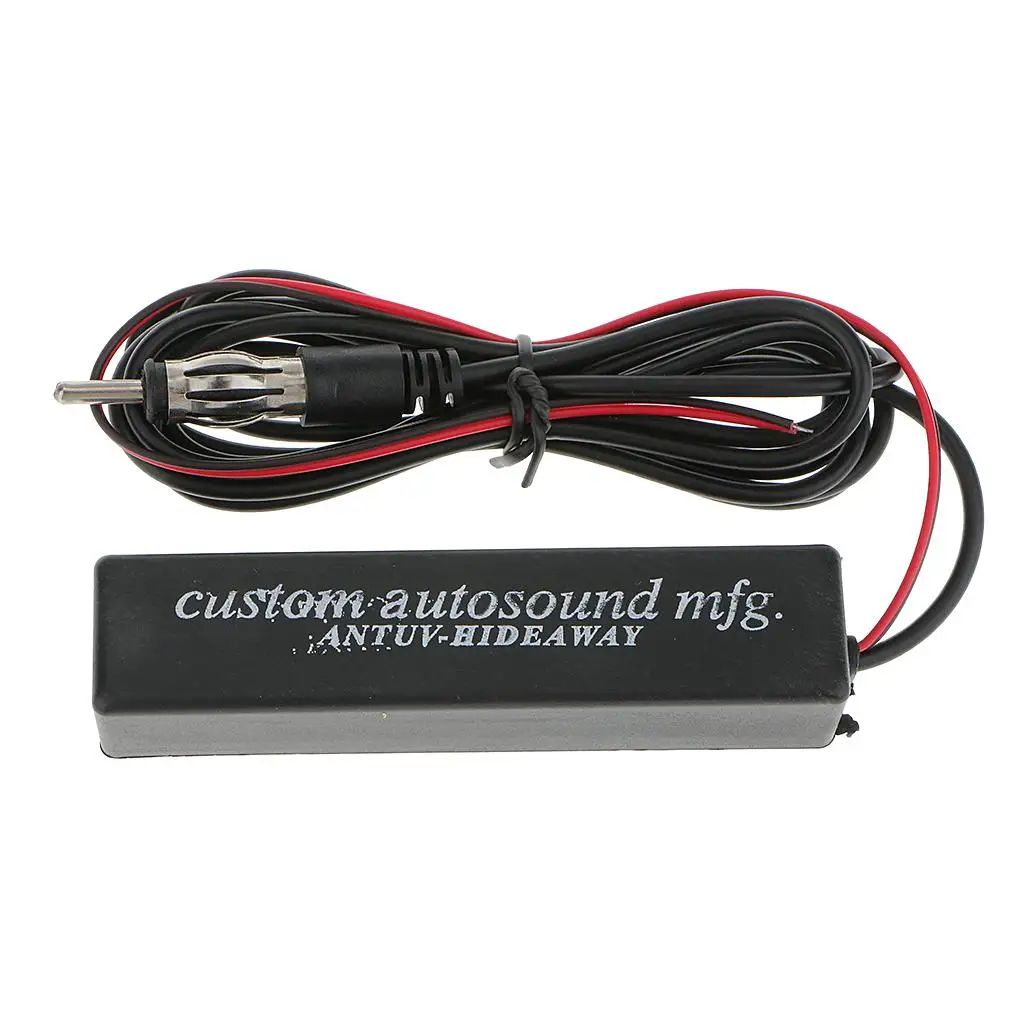 Универсальный скрытый усилитель-адаптер для радиоантенны FM/AM для автомобилей, лодок, мотоциклов, для индивидуальной установки
Универсальный скрытый усилитель-адаптер для радиоантенны FM/AM для автомобилей, лодок, мотоциклов, для индивидуальной установки