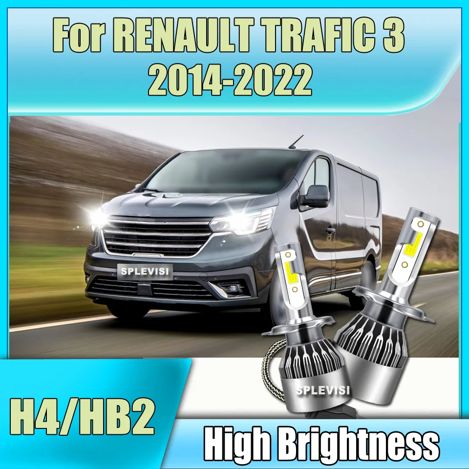 H4 LED Headlight Bulb 90W Auto Lamp For RENAULT TRAFIC 3 2014 2015 2016 2017 2018 2019 2020 2021 2022 IP67 Waterproof Universal
H4 LED Headlight Bulb 90W Auto Lamp For RENAULT TRAFIC 3 2014 2015 2016 2017 2018 2019 2020 2021 2022 IP67 Waterproof Universal