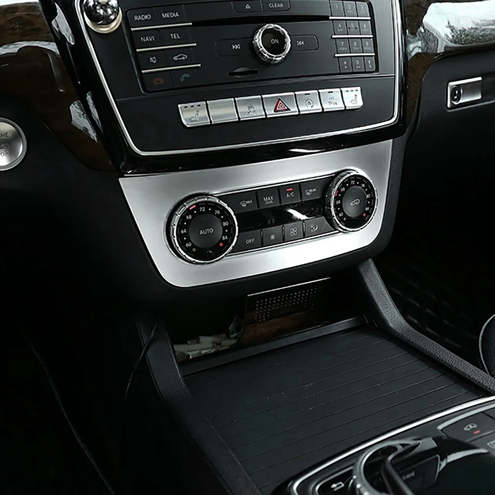 B0A--WOCar Chrome Interior Console Air Condition Adjust Panel Cover Trim for Mercedes Benz ML GL GLE GLS Class X166
B0A--WOCar Chrome Interior Console Air Condition Adjust Panel Cover Trim for Mercedes Benz ML GL GLE GLS Class X166