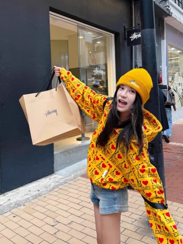 plus Size 300 Pounds American Heart Print Hoodie Women's Retro Chinese Trend Zipper Cardigan Jacket Loose Fit Long Sleeve
plus Size 300 Pounds American Heart Print Hoodie Women's Retro Chinese Trend Zipper Cardigan Jacket Loose Fit Long Sleeve