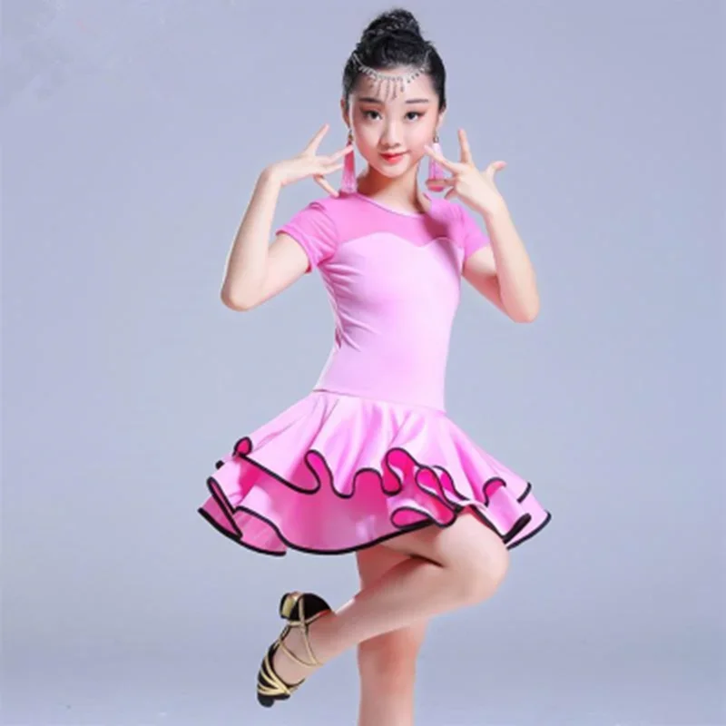 Dancing Dresses For Kids Salsa Tango Tutu Skirts Children Latin Dance Dress For Girls Short/Full Sleeve Vestidos Dance Costumes
Dancing Dresses For Kids Salsa Tango Tutu Skirts Children Latin Dance Dress For Girls Short/Full Sleeve Vestidos Dance Costumes