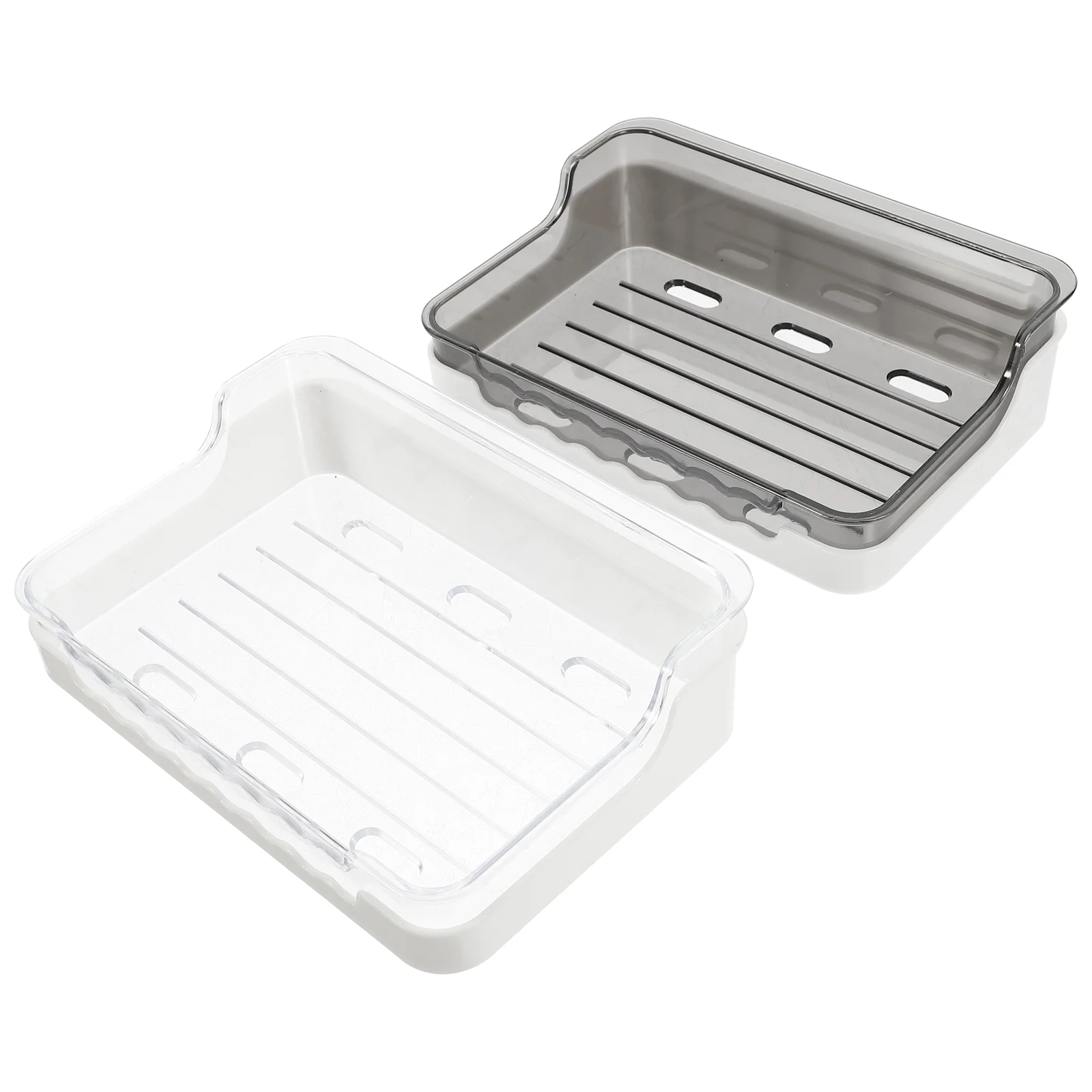 4 Pcs Wall Mount Soap Case Punch Free Holder Black White Shower Tray Draining Rack Portable Bathroom Soap Dish ganizer Plastic
4 Pcs Wall Mount Soap Case Punch Free Holder Black White Shower Tray Draining Rack Portable Bathroom Soap Dish ganizer Plastic
