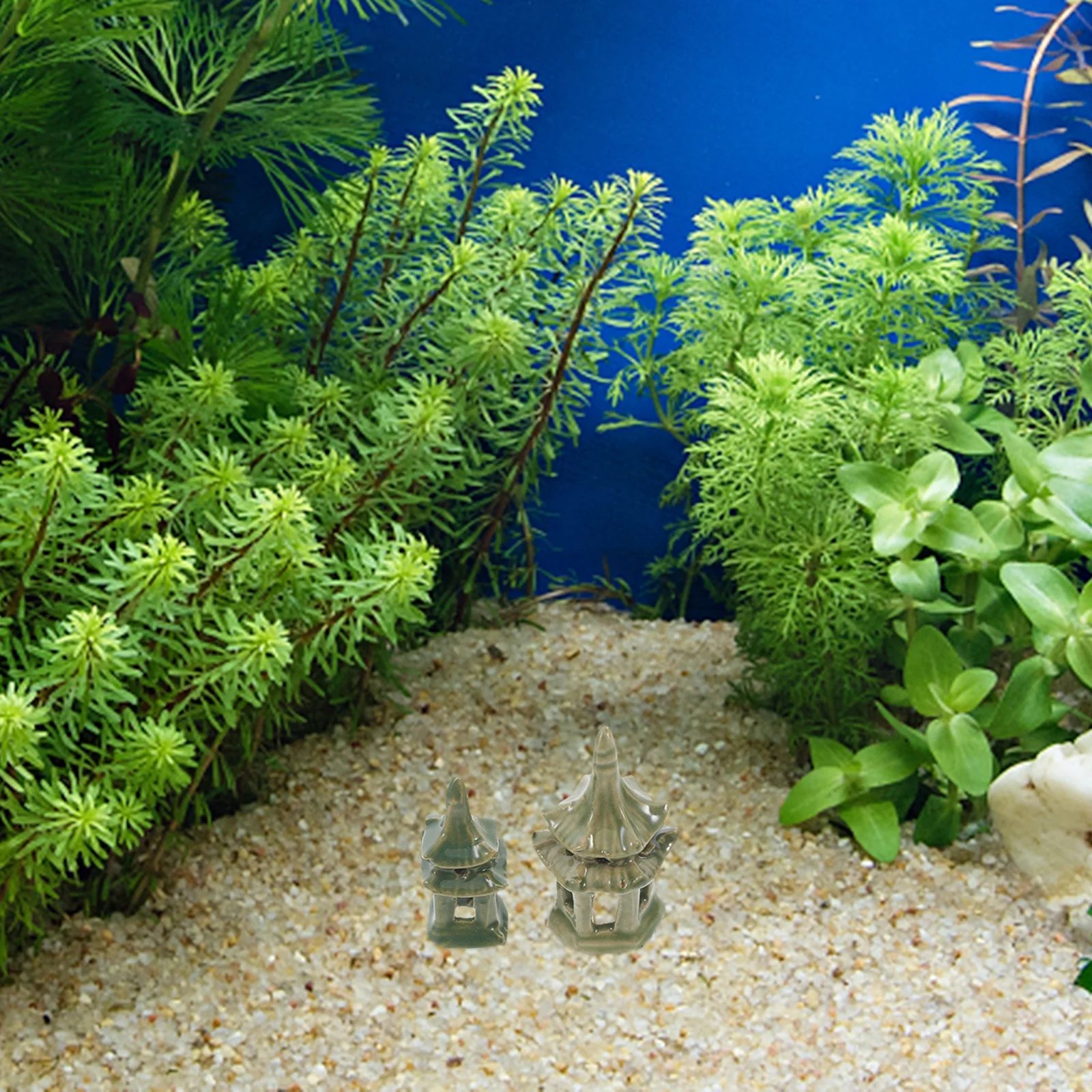 2Pcs Miniature Ceramic Pavilion Sculpture Chinese Style Garden Ornament Aquarium Fish Tank Landscaping Desktop Ornament
2Pcs Miniature Ceramic Pavilion Sculpture Chinese Style Garden Ornament Aquarium Fish Tank Landscaping Desktop Ornament