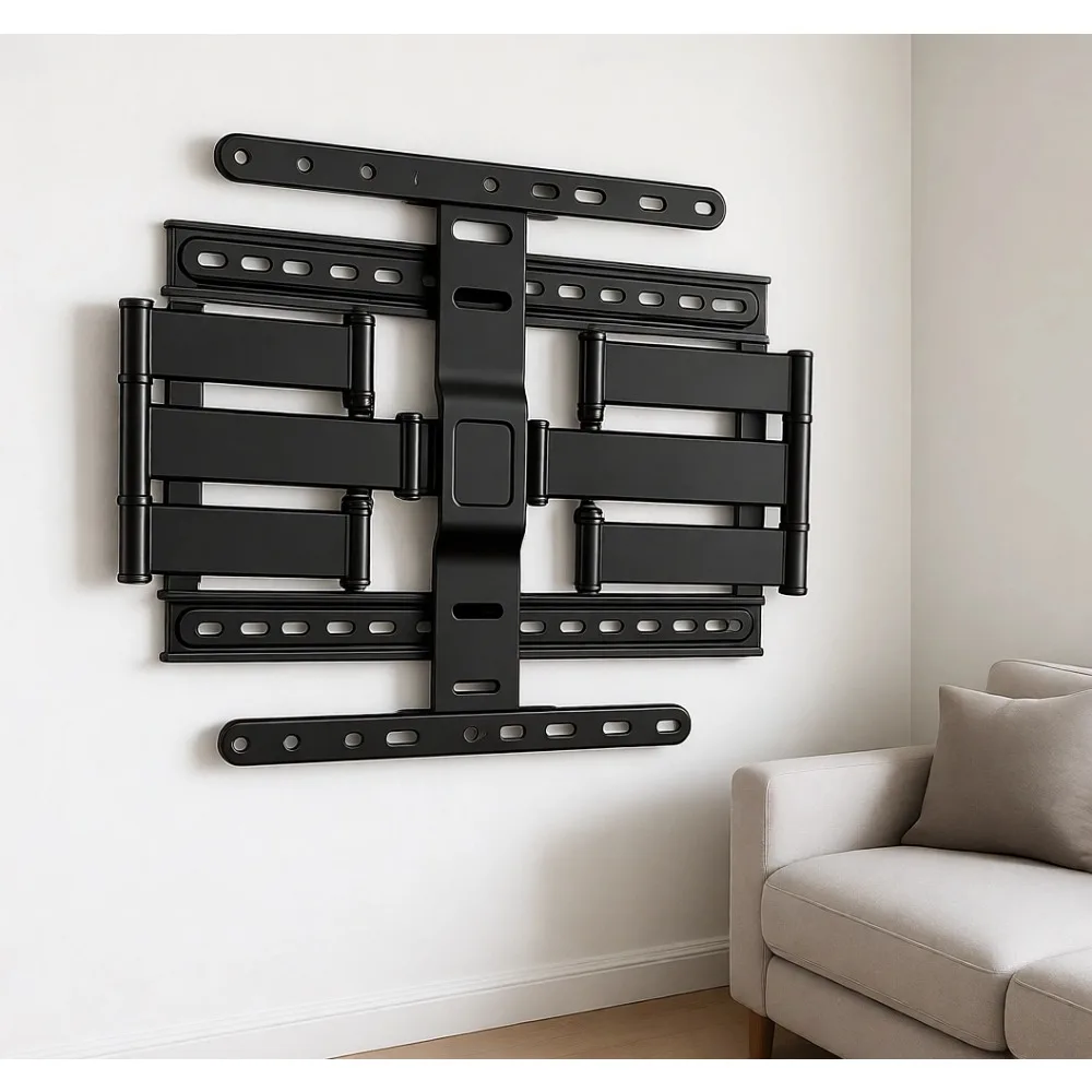 Ультратонкое настенное крепление для телевизора с полным диапазоном движения, 37-75 дюймов, нагрузка до 60 кг, VESA 400x400 мм, подходит для стоек 16-18 дюймов
Ультратонкое настенное крепление для телевизора с полным диапазоном движения, 37-75 дюймов, нагрузка до 60 кг, VESA 400x400 мм, подходит для стоек 16-18 дюймов