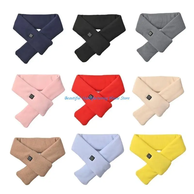 E56A Intelligent Electric Heated Scarf with 3 Temperature Setting USB Powered Neck Warmer Heater for Office or Outdoor Use
E56A Intelligent Electric Heated Scarf with 3 Temperature Setting USB Powered Neck Warmer Heater for Office or Outdoor Use