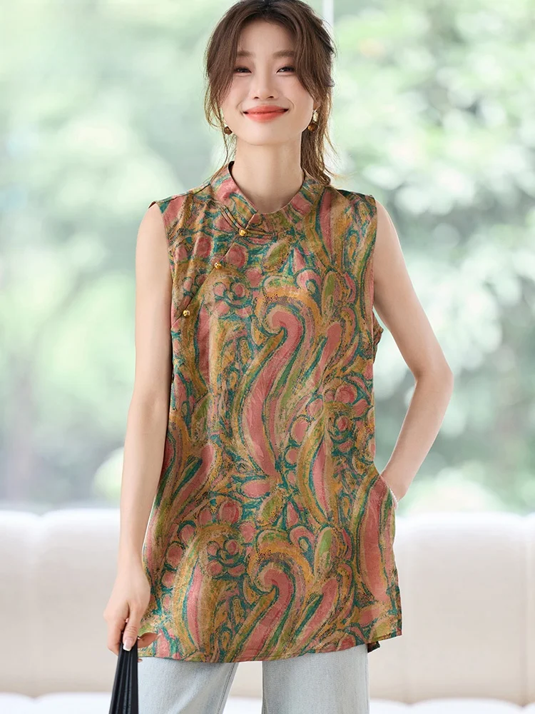 Женский летний модный топ-жилет Ele Svel: высококачественная брендовая футболка прямого кроя для повседневной носки из полиэфирного волокна
Женский летний модный топ-жилет Ele Svel: высококачественная брендовая футболка прямого кроя для повседневной носки из полиэфирного волокна