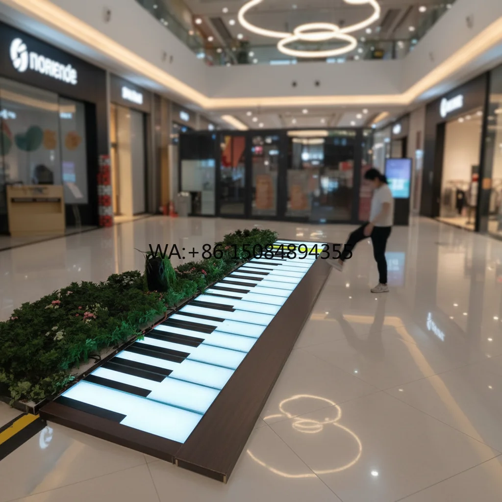 High Quality Outdoor Interactive Sensitive Foot Step Led Piano Dance Floor for Garden Outdoor Club
High Quality Outdoor Interactive Sensitive Foot Step Led Piano Dance Floor for Garden Outdoor Club
