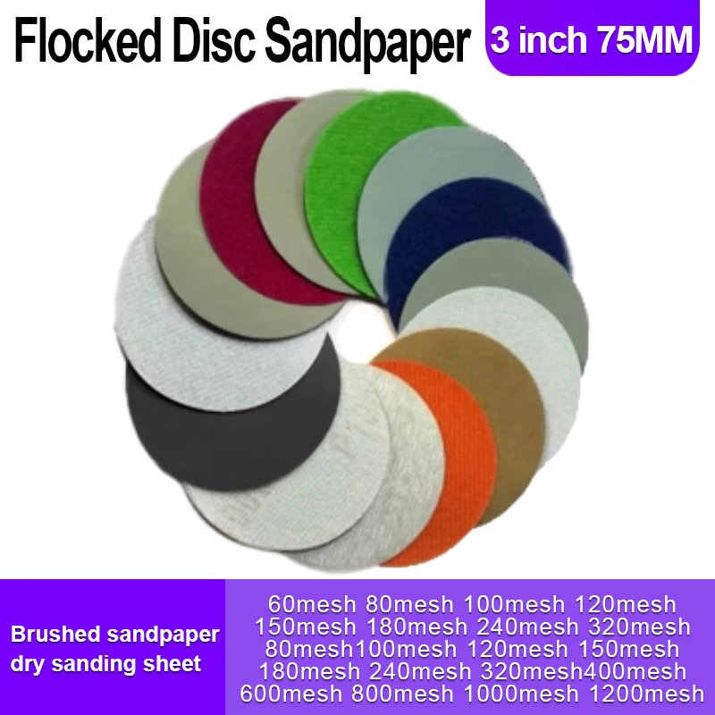 2-200Pcs Of 75MM 3-Lnch Plush Disc Sandpaper (Water Sand) Suitable For 1500 2000 3000 5000 7000 10000 Sandpaper Grinding Discs
2-200Pcs Of 75MM 3-Lnch Plush Disc Sandpaper (Water Sand) Suitable For 1500 2000 3000 5000 7000 10000 Sandpaper Grinding Discs